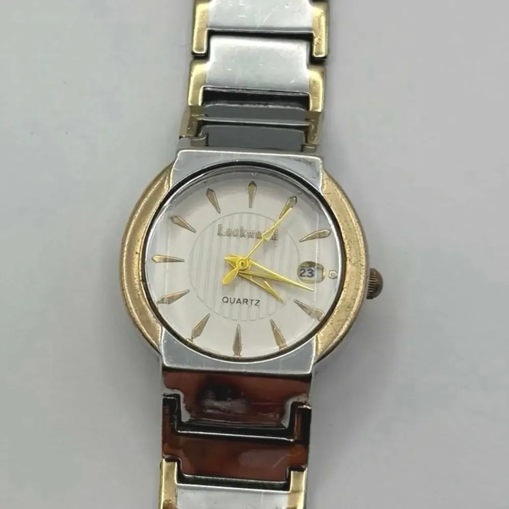 Silver & Gold Lookworld Watch